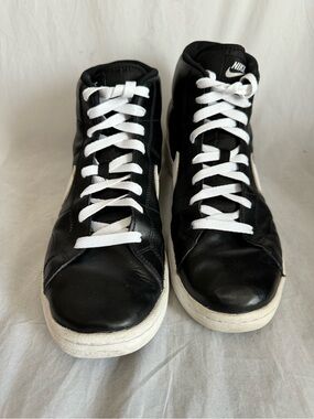 Nike Mens Court Royale 2 Mid CQ9179-001 Black Basketball Shoes Sneakers Size 10